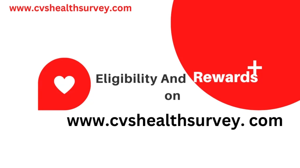 Eligibility and Rewards on www.cvshealthsurvey. com

