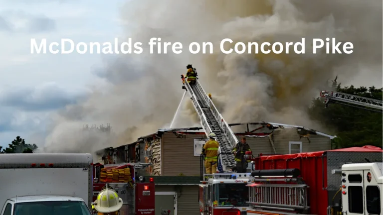 McDonalds fire on Concord Pike